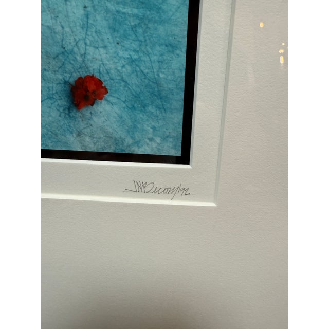 Wood Jeffrey Becon "Green Chair With Hibiscus", Signed + Numbered 18/25 For Sale - Image 7 of 12