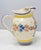 Antique Hand Painted France Henriot Quimper Faience Pottery Pitcher Jug For Sale In Palm Springs - Image 6 of 10