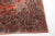 Large Square Size Antique Sarouk Rug Coral Pink-8' 11'' X 11' 10'' For Sale - Image 9 of 12
