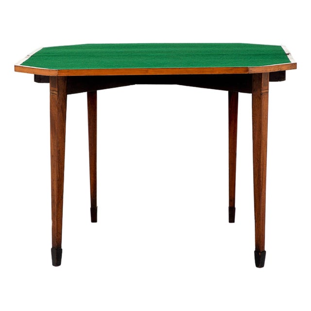 George III Mahogany Card Table For Sale