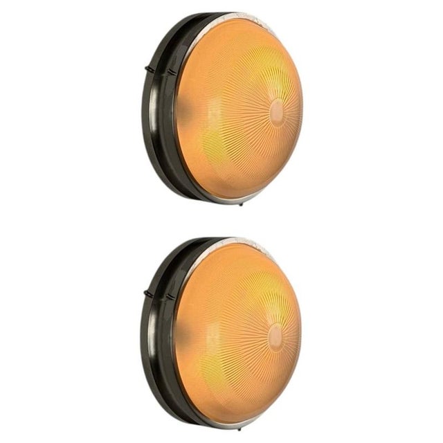 Vintage Sigma Wall Lights by Sergio Mazza for Artemide, 1960s, Set of 2 For Sale - Image 10 of 10