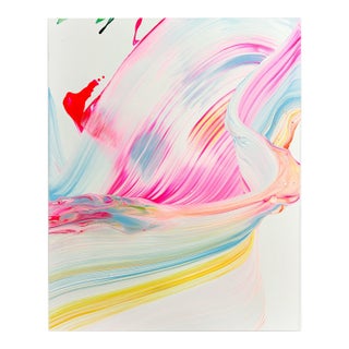 Contemporary Abstract Acrylic on Canvas "Timeless" by Nikolaos Schizas For Sale