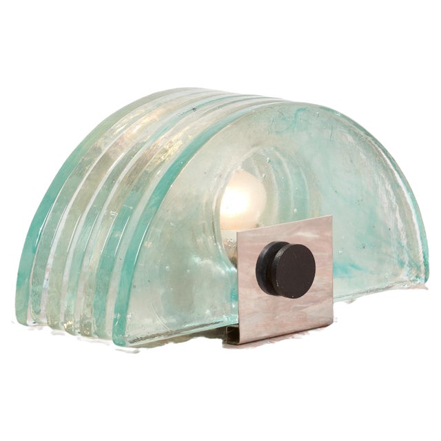 Table Lamp Glass from Galotti & Radice, Italy, 1950s For Sale