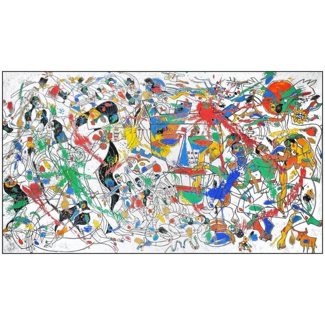 Contemporary 1980s The Parade, Jiang Tiefeng For Sale - Image 3 of 6