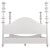 NOIR Ferret Bed, Eastern King, White Wash For Sale - Image 9 of 12