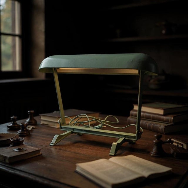 The design of the lamp is very often attributed to the artist Charlotte Perriand. However, to my knowledge, this is not...