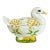 Mid-Century Italian Boho Chic Rustic European Duck Soup Tureen. For Sale