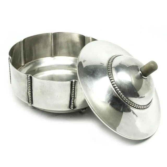 Austrian Art Deco Sugar Bowl from Herrmann, 1930s For Sale - Image 6 of 13