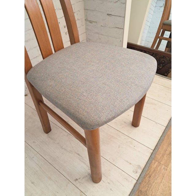 Vintage Oak Dining Chairs, 1990s, Set of 6 For Sale - Image 17 of 18