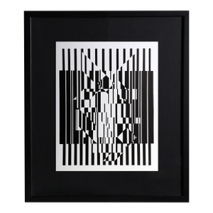 Victor Vasarely, Calcis, Offset Lithograph