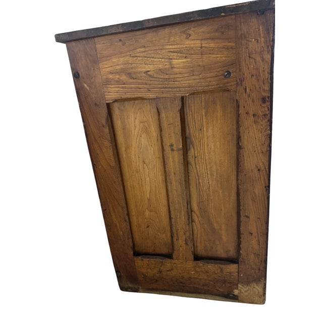 Traditional Antique Hamilton Printer’s Flat File Cabinet With 17 Drawers For Sale - Image 3 of 12