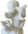 Ceramic Antique Edmé Samson Paris White Bisque Porcelain Sculpture of Three Children With a Bird For Sale - Image 7 of 16