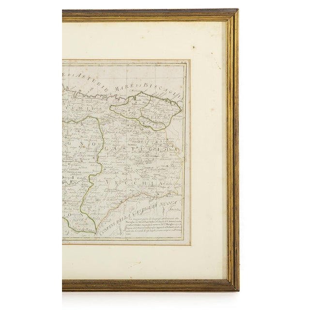 Map The Kingdoms of Galicia with Asturies and Leon For Sale - Image 4 of 8