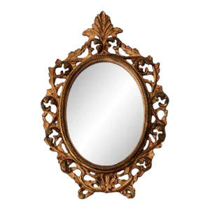 19th Century French Rococo Style Gilt Wall Mirror