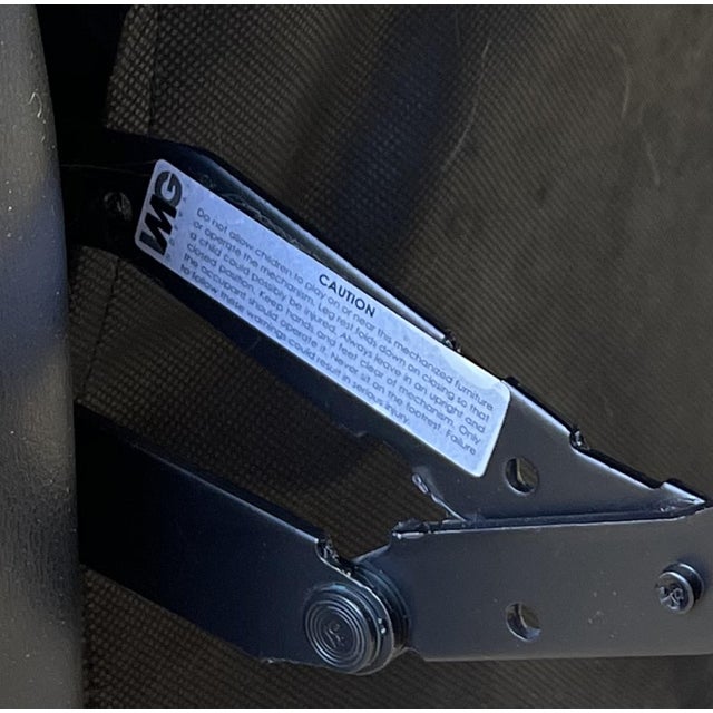 1990s Img Leather Recliner, Swivel Chair and Rocking Chair For Sale - Image 10 of 12