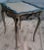 Tea Tables With French Style Paint Cabriole Legs and Candle Slides - a Pair For Sale - Image 4 of 11