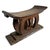 Old Vintage Asante Tribal African Wood Low Stool For Sale - Image 4 of 8