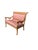 19th Century Neoclassical Empire Revival Rolled Crest Settee in Mauve Silk For Sale - Image 13 of 18