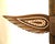 Tlinget Totem Pole Pacific Northwest Eagle Bear W Fish Hand Carved Cedar 17.75" For Sale - Image 9 of 13