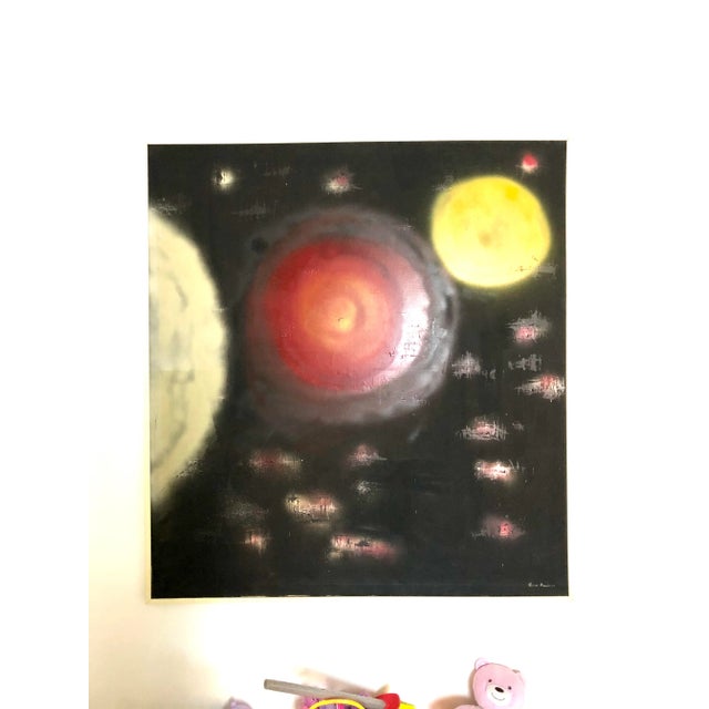 Painting by Pietro Minoia, 1970s For Sale - Image 4 of 10