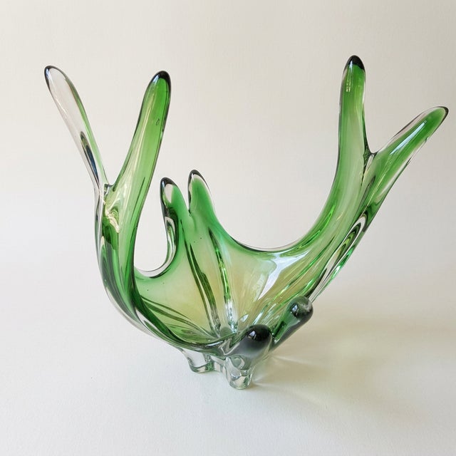 Murano Lava Glass Centerpiece, 1980s For Sale - Image 6 of 7