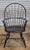 Pair of Warren Chair Works Sack Back Windsor Arm Chairs Bench Made Black Finish For Sale In Cleveland - Image 6 of 10