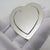 Vintage Italian Handmade Silver Heart-Shaped Bookmark Engraved with Ar, Padova, 1980s For Sale - Image 4 of 14