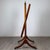 20th Century English Edwardian Inlaid Mahogany Cheval Mirror, 1890s For Sale - Image 4 of 12