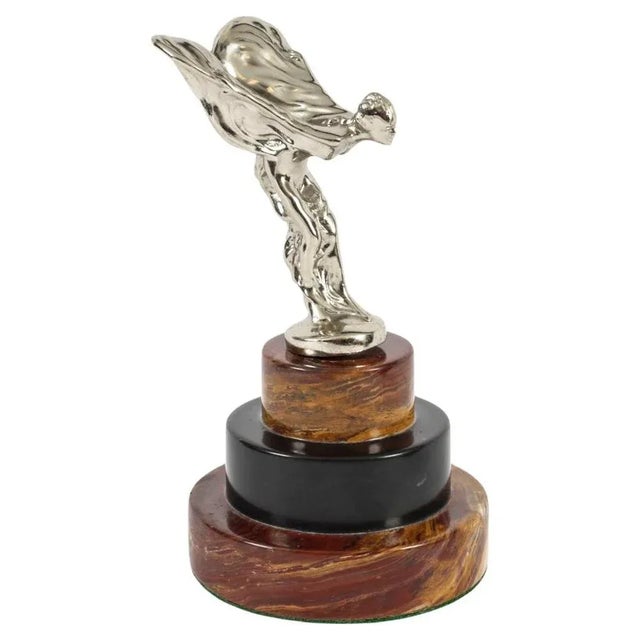 Vintage Rolls Royce Spirit of Ecstasy Car Mascot For Sale - Image 12 of 12