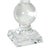 Modern Stowe Acrylic Accent Table, Clear For Sale - Image 3 of 6