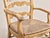 Late 20th Century Late 20th Century Set of 2 Painted Ladderback Armchairs For Sale - Image 5 of 7