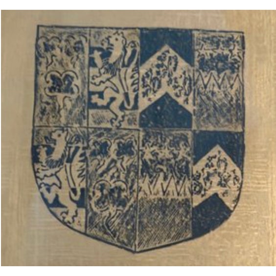 Vintage English Brass Tomb Rubbing – Framed Medieval Style Wall Art For Sale - Image 4 of 8