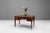 French mahogany three drawer bureau plat with original fittings on tapered legs with original / aged leather inset top....
