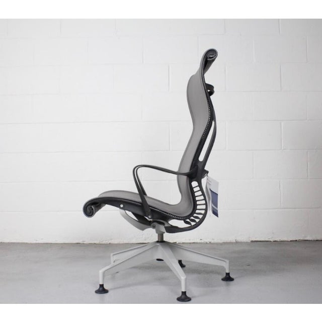 Herman Miller Setu + Ottoman designed by Berlin-based Studio 7.5. Beautiful thin lines follow the contour of your body as...