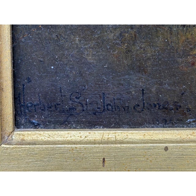 Grisette Grey Mare Equestrian Oil Painting Dated 1925 Painted From Life at Nantwich With Links to the Grosvenor Sporting Sphere and Cheshire Hunt For Sale - Image 9 of 18
