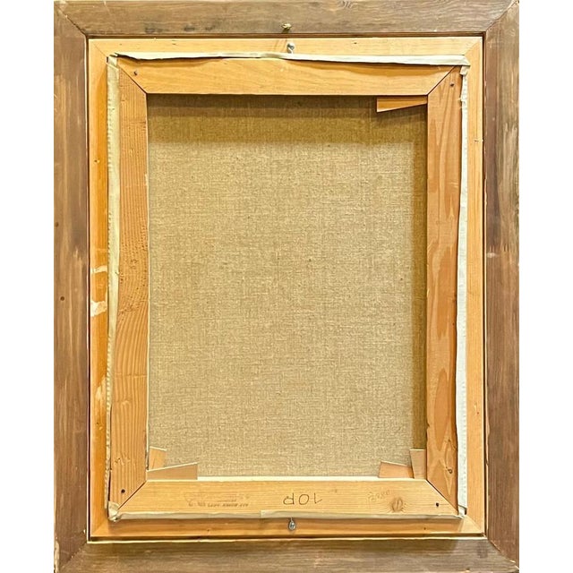 Roland Coudan, Bell Tower, Oil on Canvas, 1952, Framed For Sale - Image 13 of 14