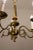 1950s Vintage Brass Chandelier Signed Sciolari, Model 526, 1950s For Sale - Image 5 of 12