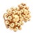 Contemporary 1990s Vintage Chiampesan 18k Yellow Gold Beaded Earrings - Set of 2 For Sale - Image 3 of 9