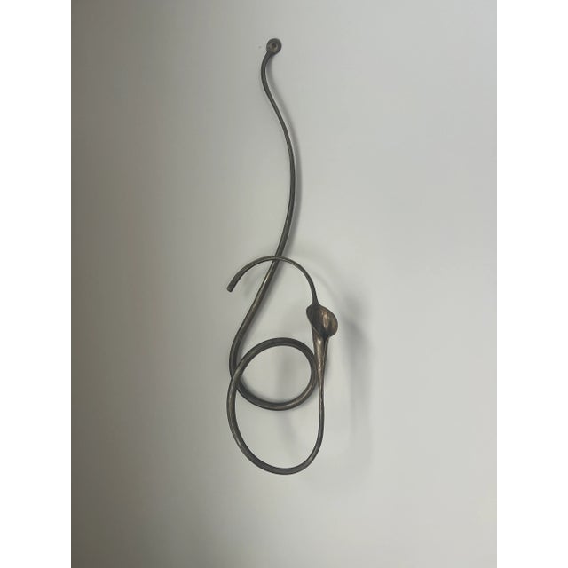 2000s Jack Brubaker Candlestick Sconce For Sale - Image 4 of 4