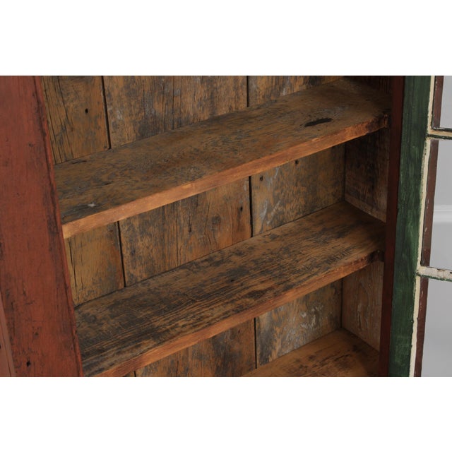Country Paint Decorated Primitive Plantation Desk For Sale In Philadelphia - Image 6 of 16