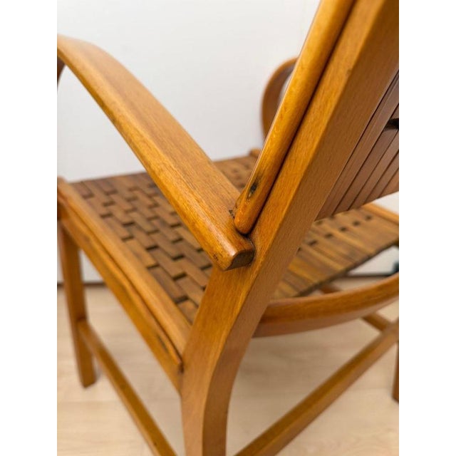 Gelenka Armchairs in Solid Beech Wood, Germany, 1950, Set of 2 For Sale - Image 17 of 18