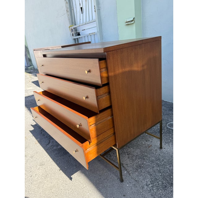 1950s Calvin Furniture Irwin Collection Paul McCobb 4 Drawer Chest For Sale - Image 12 of 13