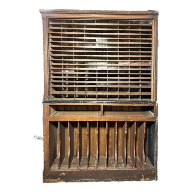 Early 20th Century Postal/General Store Sorter Cabinet For Sale