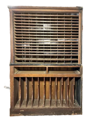 Early 20th Century Postal/General Store Sorter Cabinet