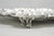 Metal Vintage English Silver MFG Co Silver Plated Footed Serving Platter Bar Tray For Sale - Image 7 of 13