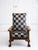 Victorian era Morris Chair with paw footed front legs and wheels at the back. Cushions are down-filled. The frame is...