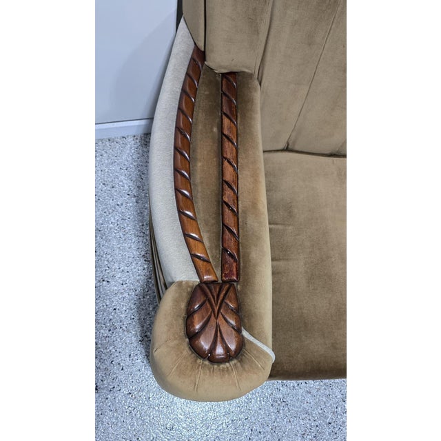 1930s Art Deco Streamline Moderne "Tank" Club Chairs For Sale - Image 12 of 15