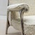 Bouclé Armchair With Polished Steel Accents by R&y Augousti For Sale - Image 9 of 9