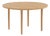 Minimalist Modern Cast Table Round in Ash Wood by Pedro Sotomayor For Sale