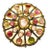 Bochic “Orient” Diamond & Multi Color Tourmaline Ring Set In 18K Gold & Silver For Sale